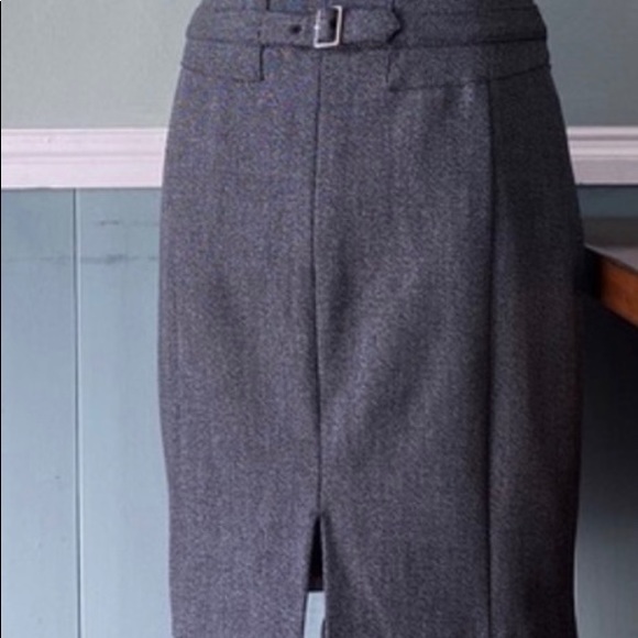 Express gray pencil skirt - Picture 3 of 5